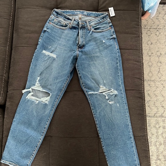 Old Navy Denim - Old Navy / size 8 / High Rise Curvy OG Straight